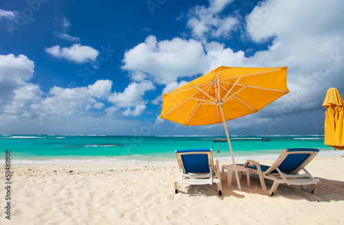 Beautiful Caribbean beach