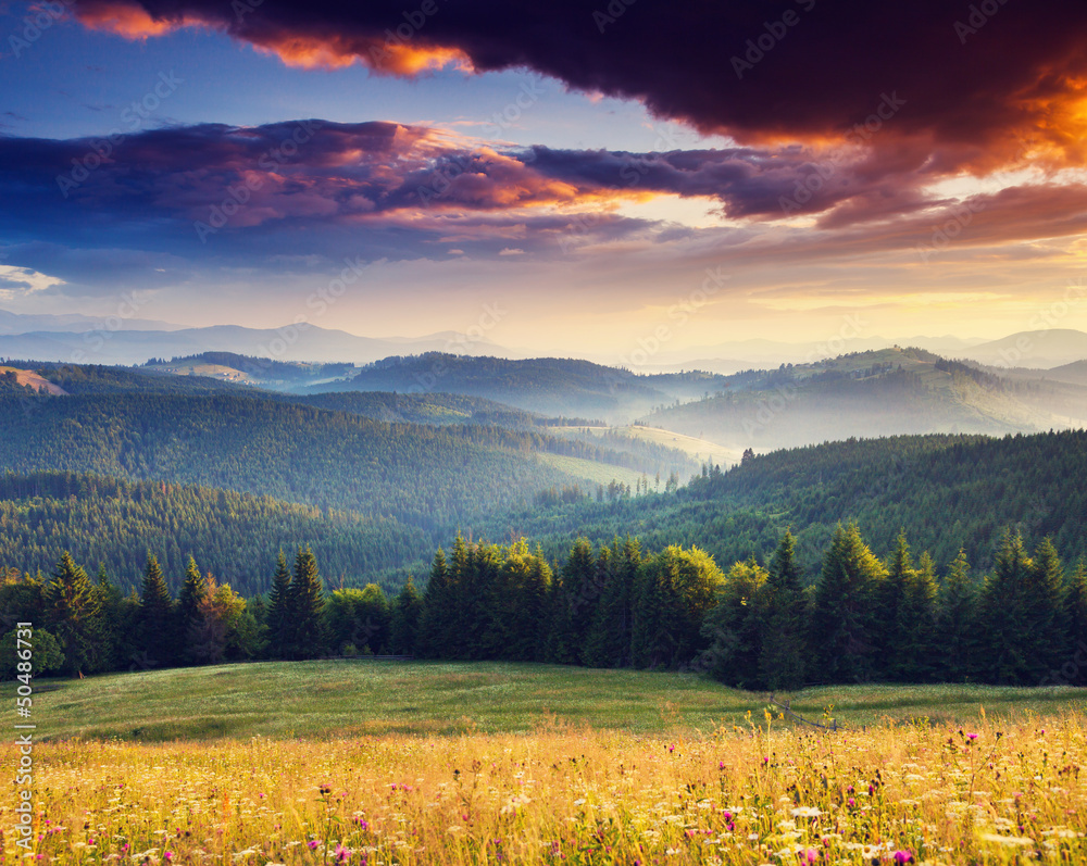 Obraz premium sunset