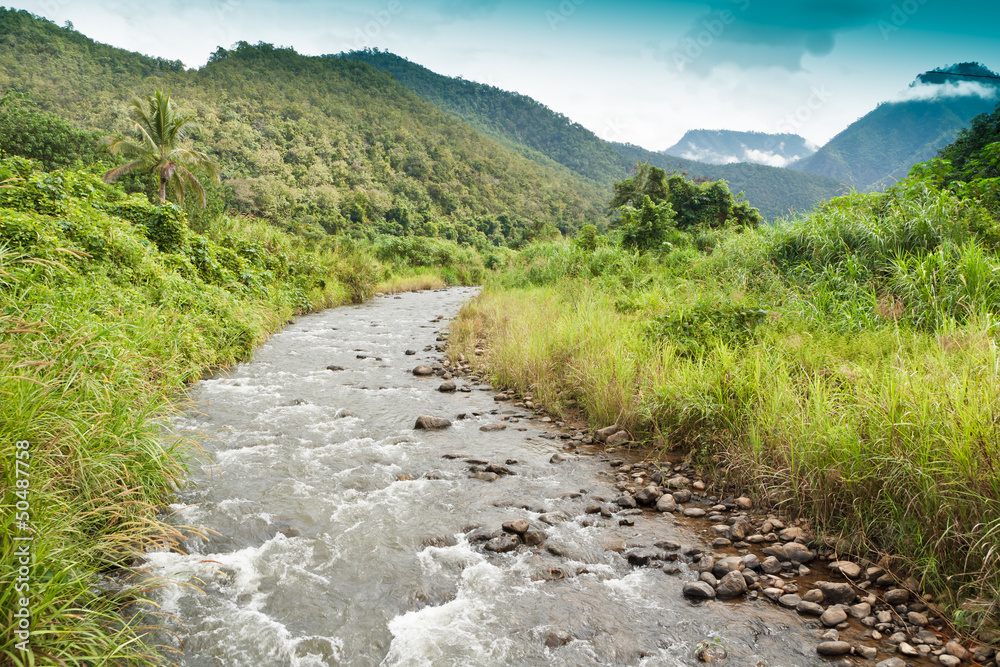 Natural streams. Natural streams.