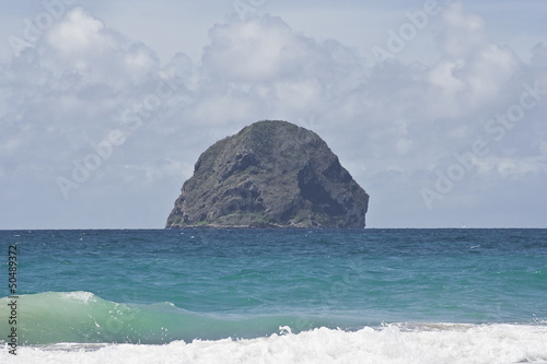 Le diamant rock in Martinique