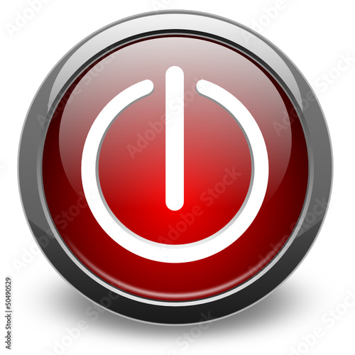 power button, vector