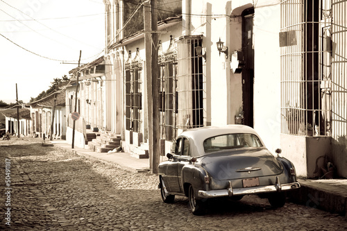 Antique car, Trinidad