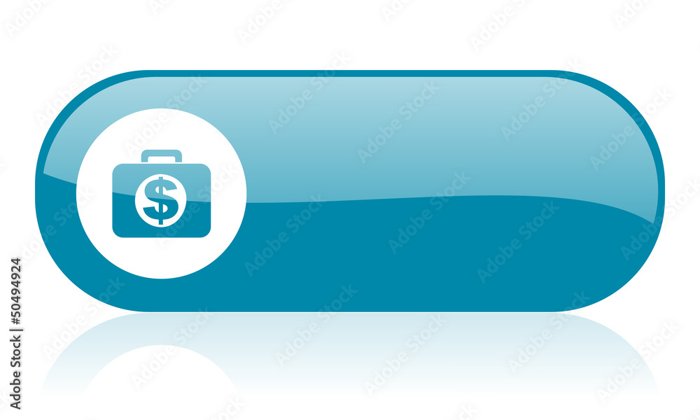 financial blue web glossy icon financial blue web glossy icon
