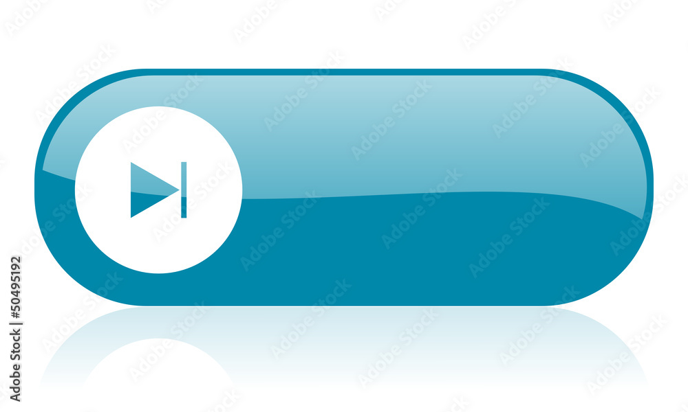 next blue web glossy icon next blue web glossy icon
