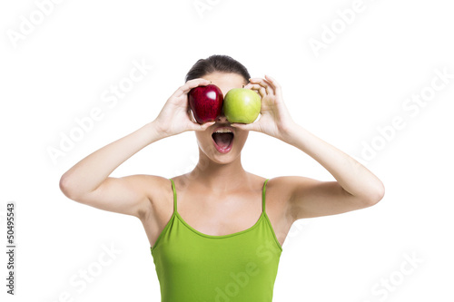 Looking apples © ikostudio