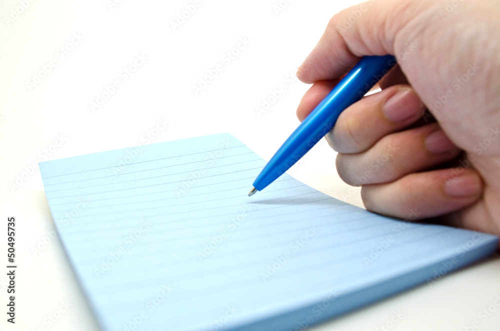 writing something writing something