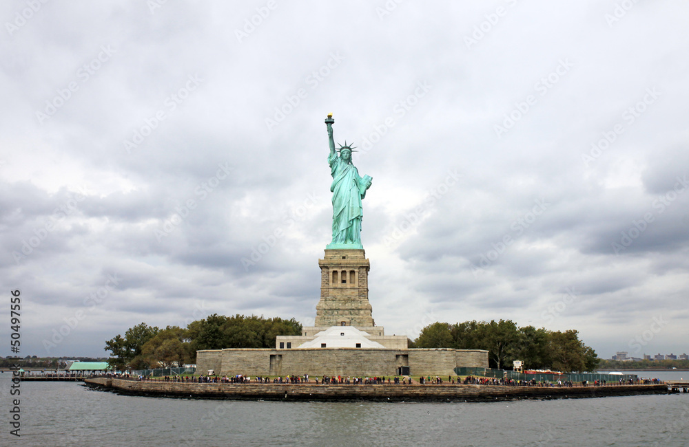 Liberty Island in New York
