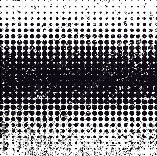 Grunge halftones background