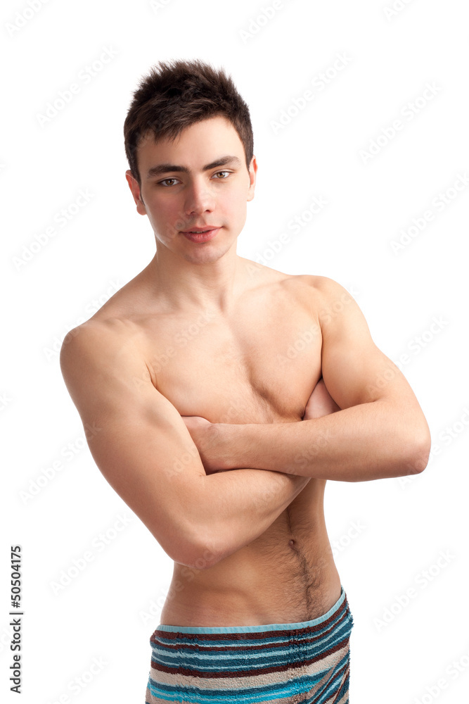 Muscular young man