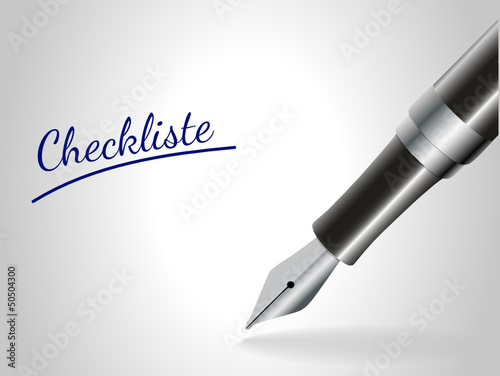 Checkliste