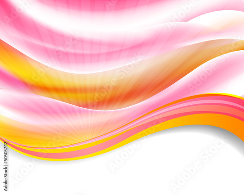 Vector Illustration of a Colorful Abstract Background