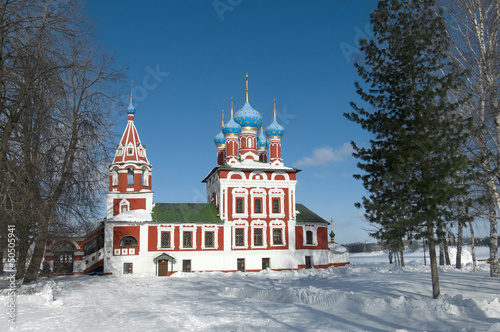 Church Dmitrya na krovi, Uglich, Russia
