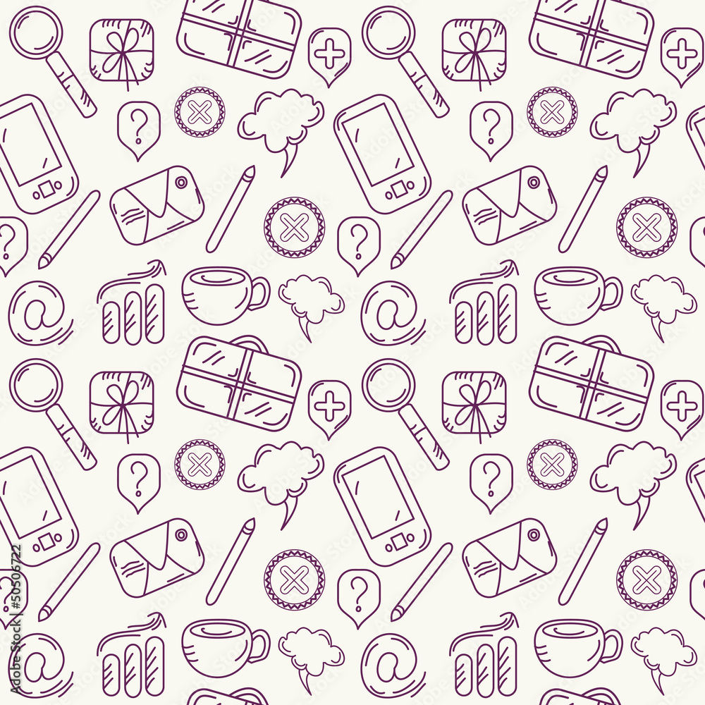 Seamless business pattern