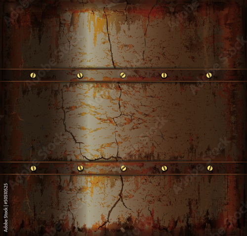 background metal rusty cuprum texture