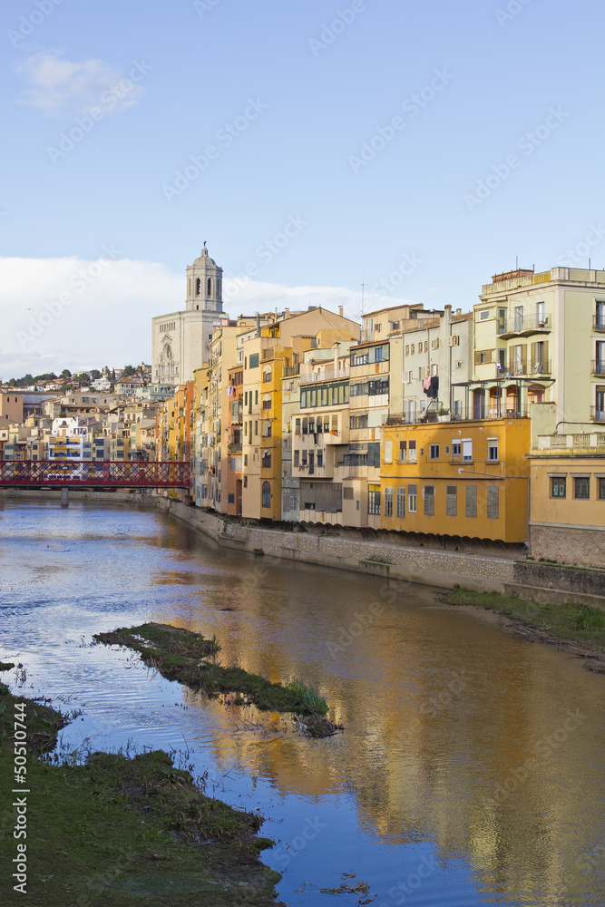 Girona city scene