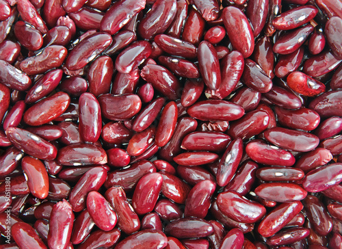 Wet Beans closeup photo