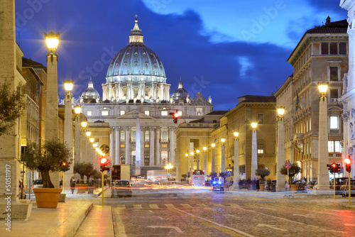 St. Peter, Via della Conciliazione, Rome © fabiomax