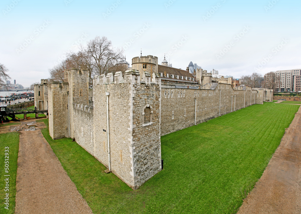 Obraz premium Tower of London wall