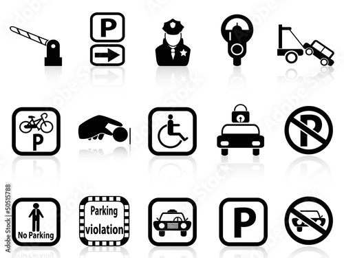 car parking icons