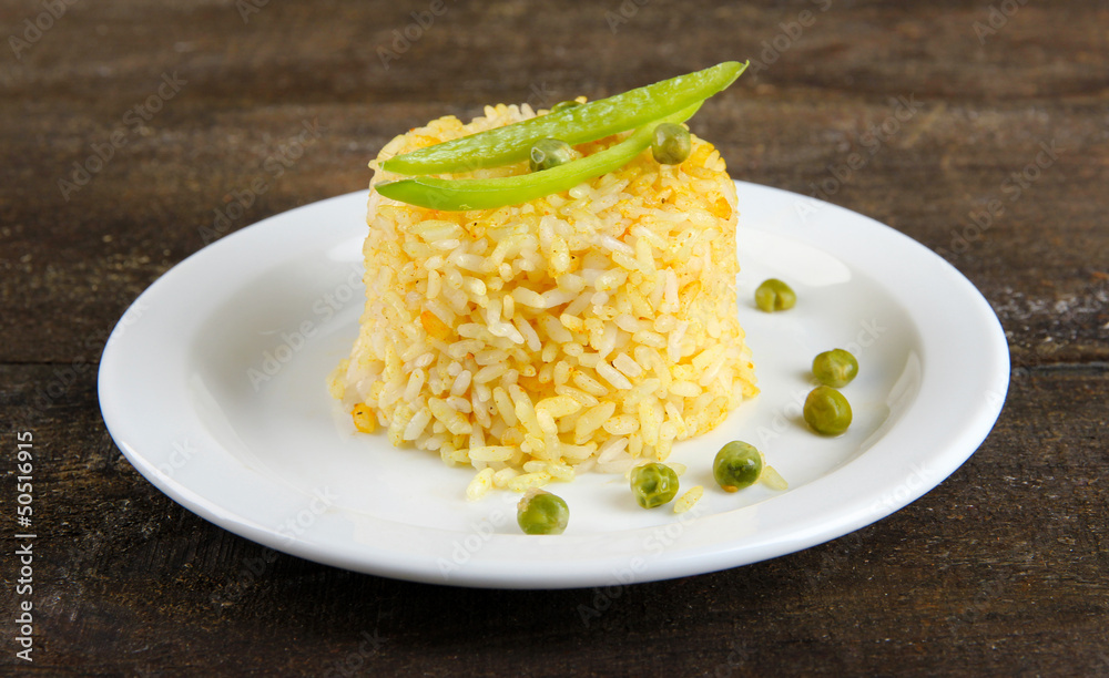 Delicious risotto with vegetables Delicious risotto with vegetables