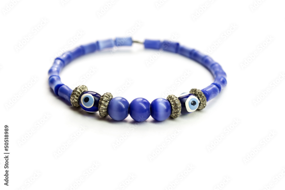 Blue bracelet