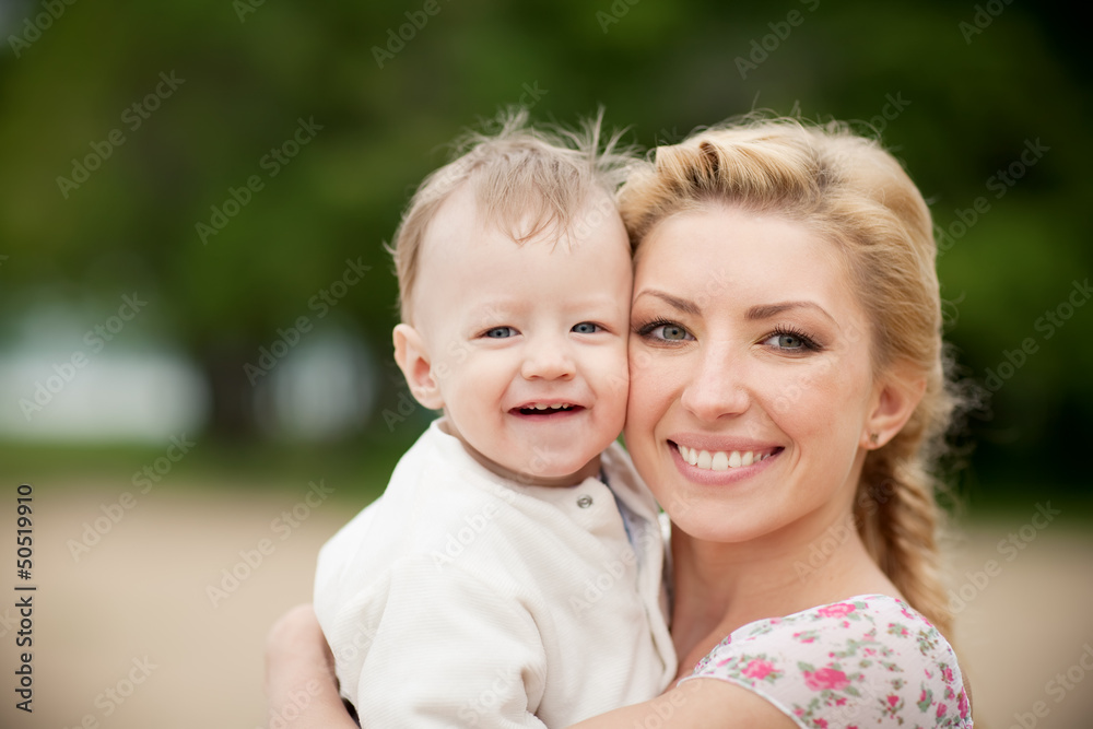 Mother and son Mother and son