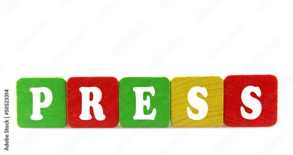 isolated text in wooden building blocks isolated text in wooden building blocks