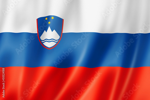 Slovenian flag photo