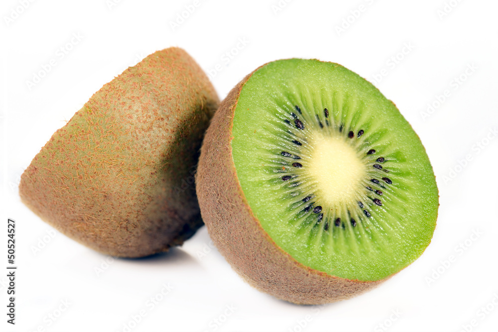 Kiwi fruit isolated on white background. High resolution. Kiwi fruit isolated on white background. High resolution.