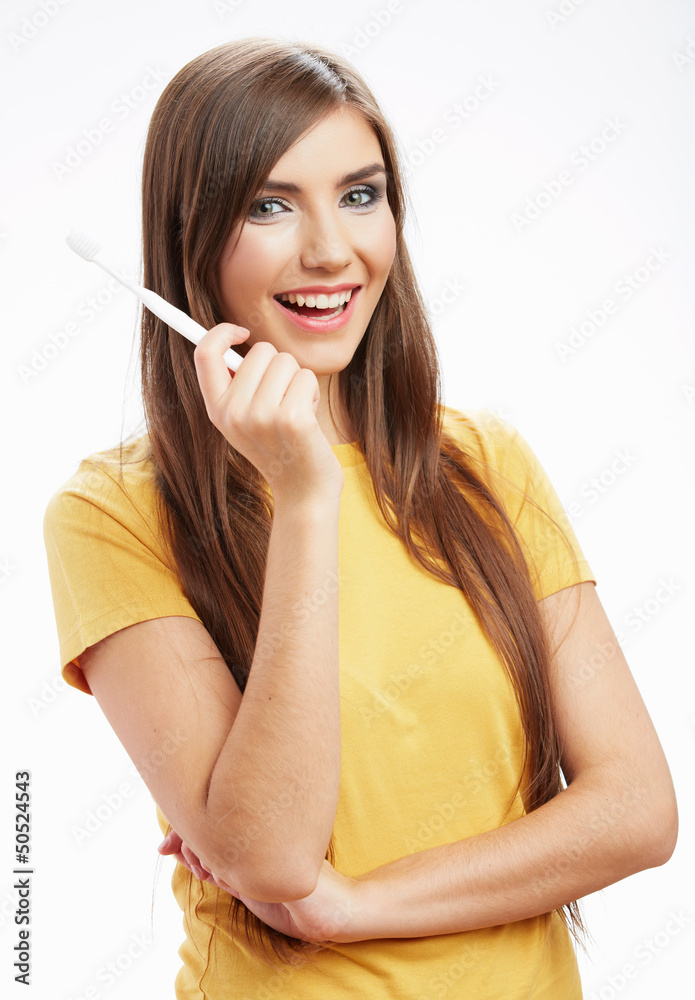 young woman isolated portrait, young woman isolated portrait,