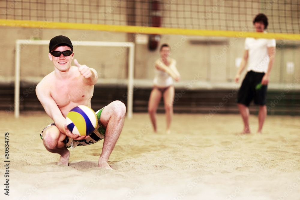 Fototapeta premium Beachvolleyball