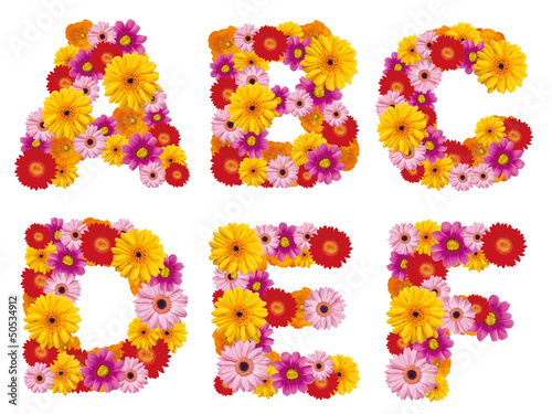 Fototapeta Naklejka Na Ścianę i Meble -  アルファベット