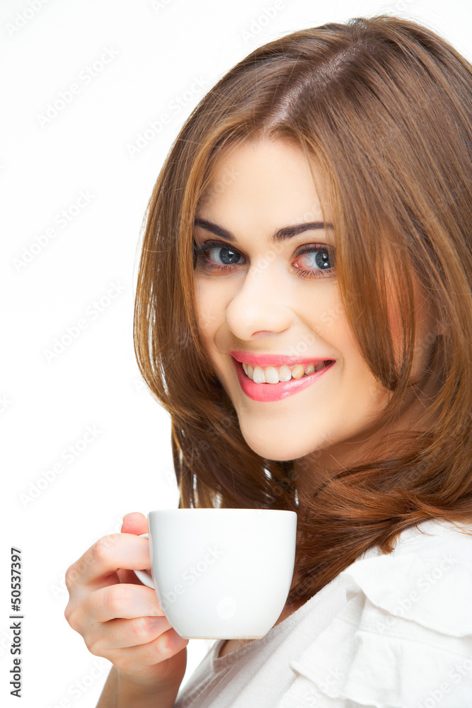 Portrait of happy smiling woman Portrait of happy smiling woman