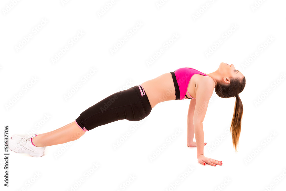 Naklejka premium Woman