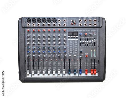 Fotografia audio mixer