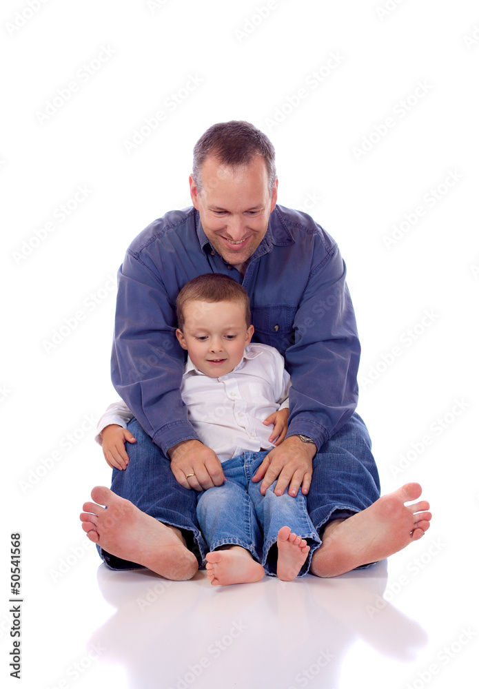 Father and son Father and son