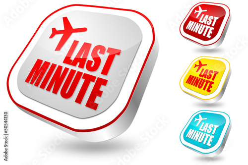 LAST MINUTE, vector set