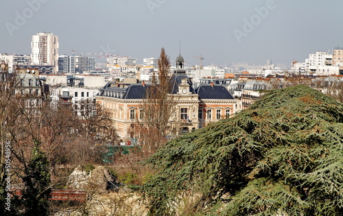 Photography Mairie du XIX ème et parc, Paris