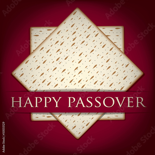 Passover card in vector format.