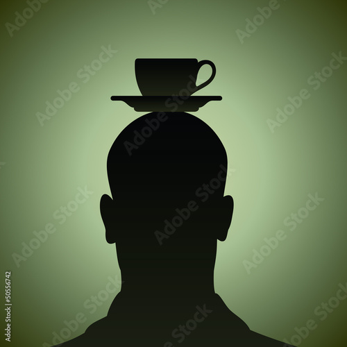 think of a cup of coffee