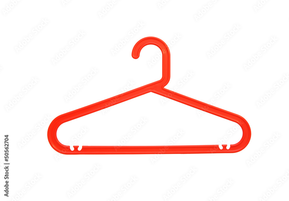 red plastic clothes hanger red plastic clothes hanger