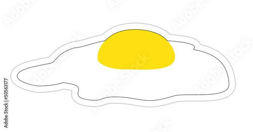 Fried Egg Sticker