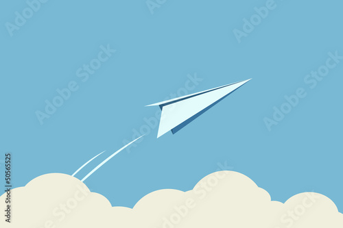 Freedom, paper planes