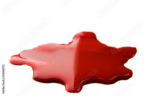 Blood puddle