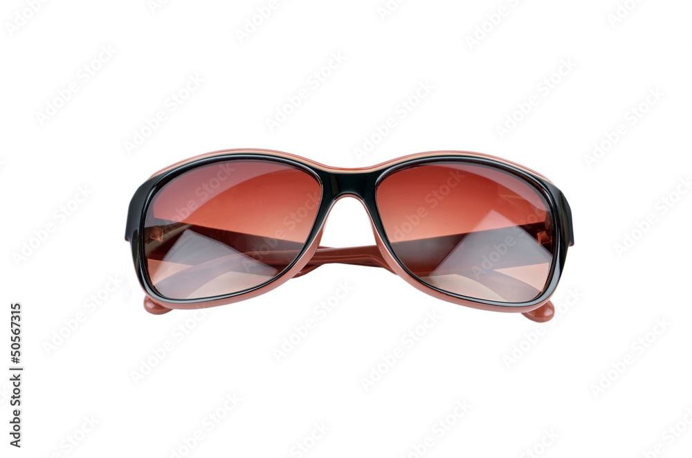 Sun glasses, isolated on the white background Sun glasses, isolated on the white background