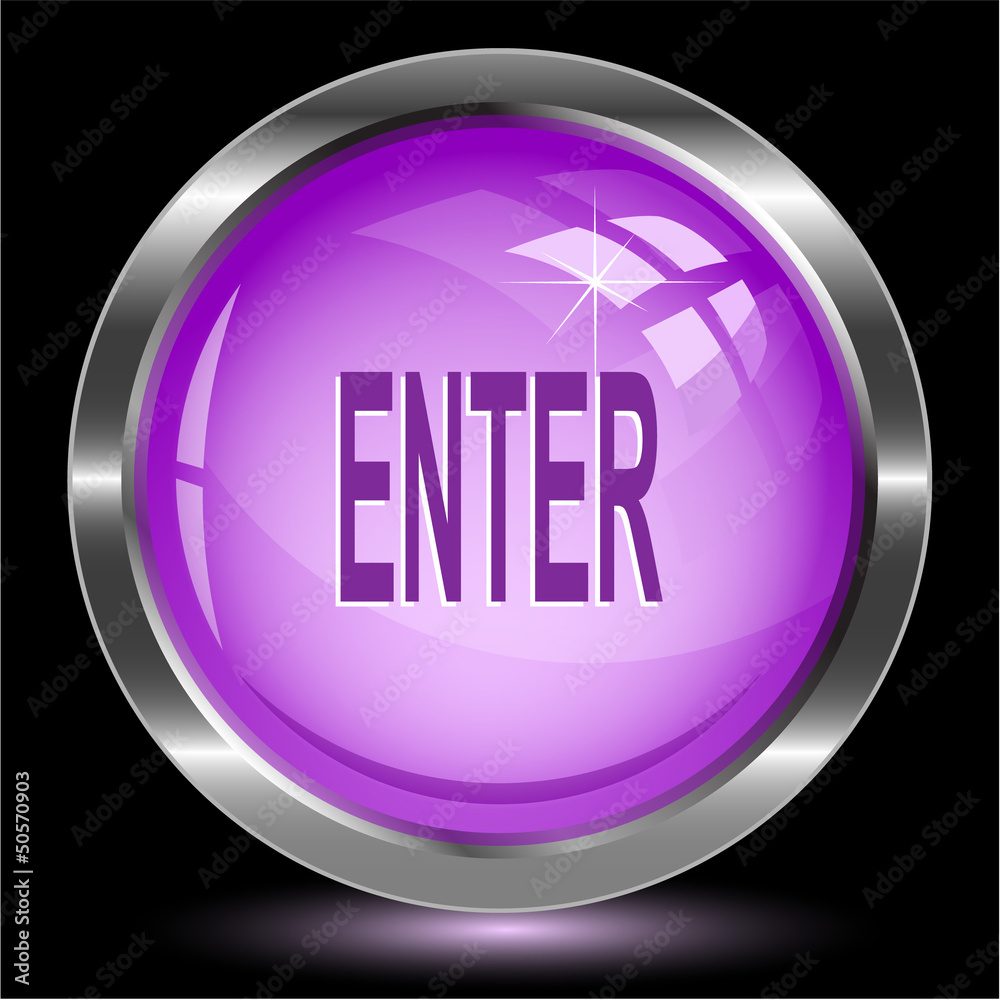 Enter. Internet button. Vector illustration. Enter. Internet button. Vector illustration.