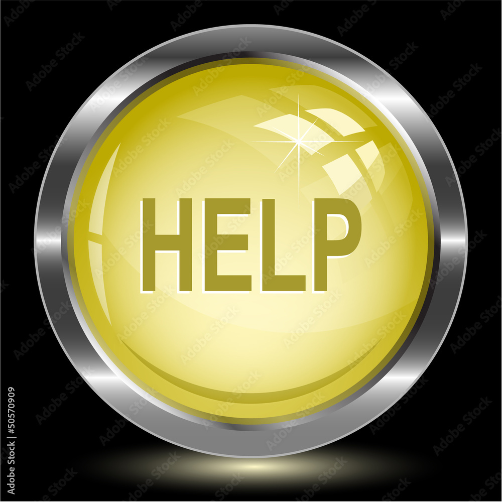Help. Internet button. Vector illustration. Help. Internet button. Vector illustration.
