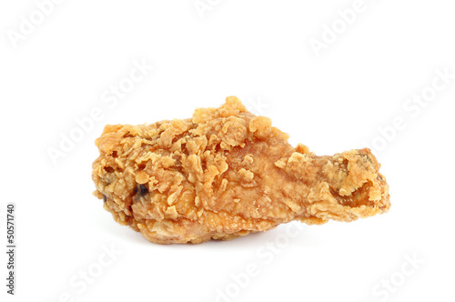 Piece of crispy fried chicken