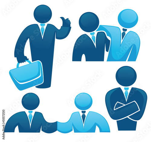 vector collection of office workers and business team
