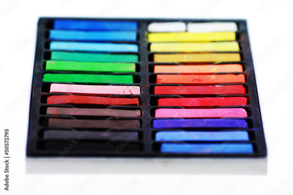 Naklejka premium bunte Kreide